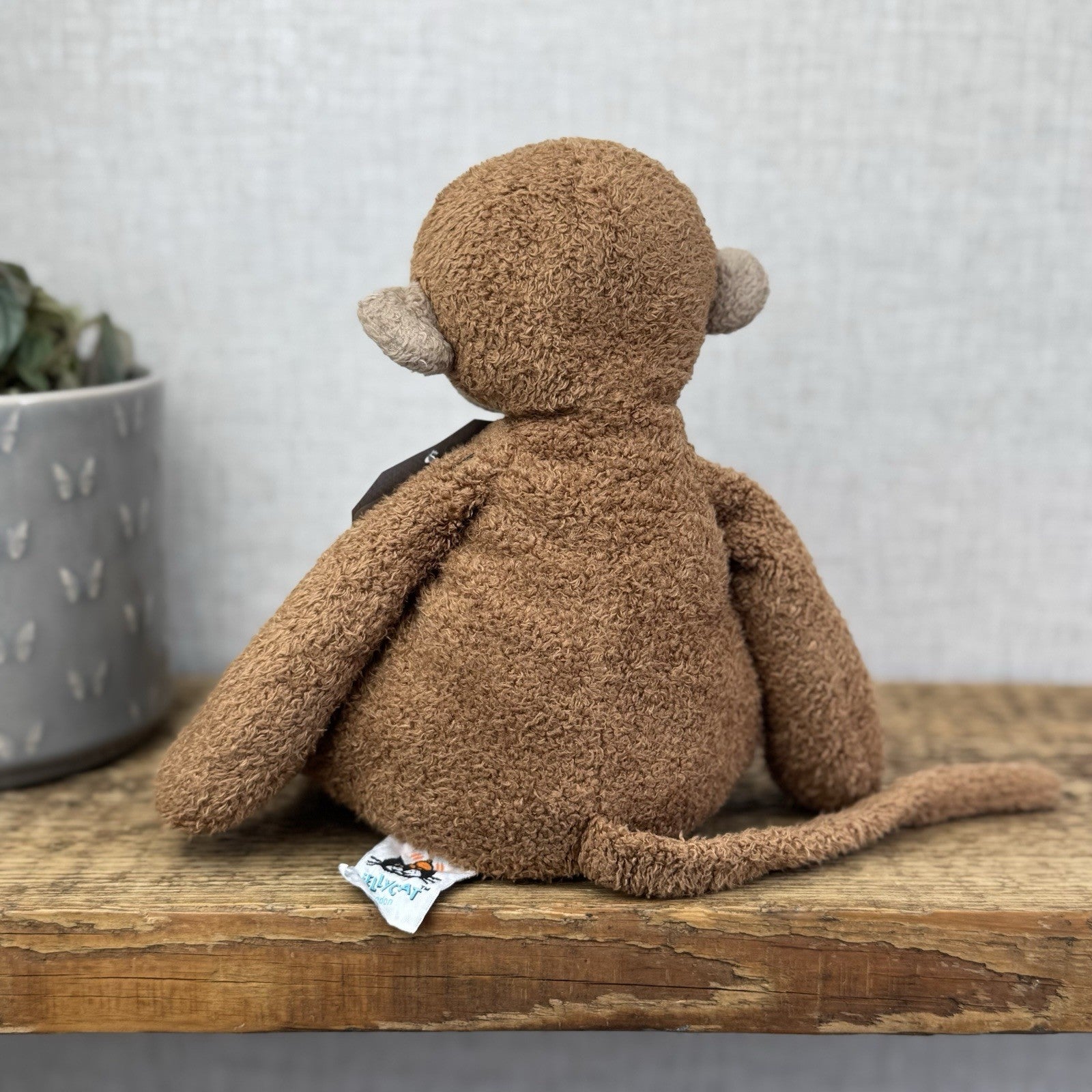 Jellycat Pelhamby Monkey - Medium Monkey Rare Retired Jellycat 12”
