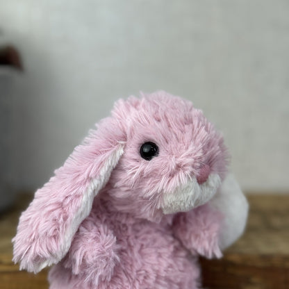Jellycat Yummy Bunny Tulip - New Without Tags Small Pink Beanie Rabbit Plush 5"