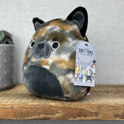 Squishmallow Ballis French Bulldog Squishmallow Small 7.5" Brown/Black Mix Plush