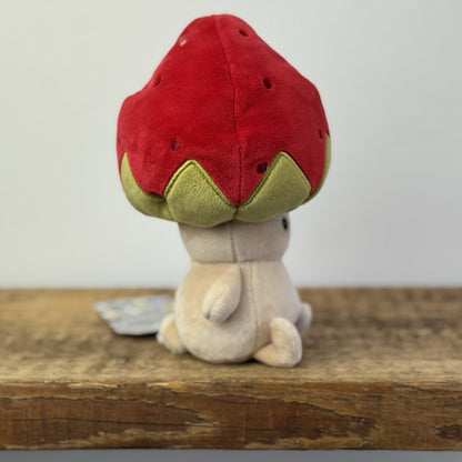 Jellycat Straw-Beret Sallie Red Mushroom Jellycat Plush Cute Kawaii Small 8”