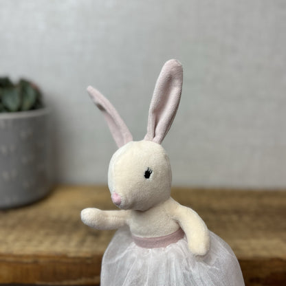 Jellycat Etoile Bunny - Small Ballerina Bunny Soft Toy Retired Pink/Beige 10"
