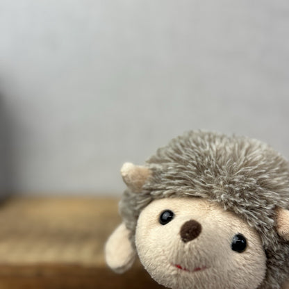 Bukowski Bears Huburt Cuddly Toy Hedgehog Soft Toy Beanie - Small Hedghog Plush 