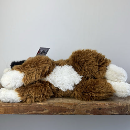 Vintage Dowman Soft Touch - Calico Cat Beanie Soft Toy, realistic ESSA