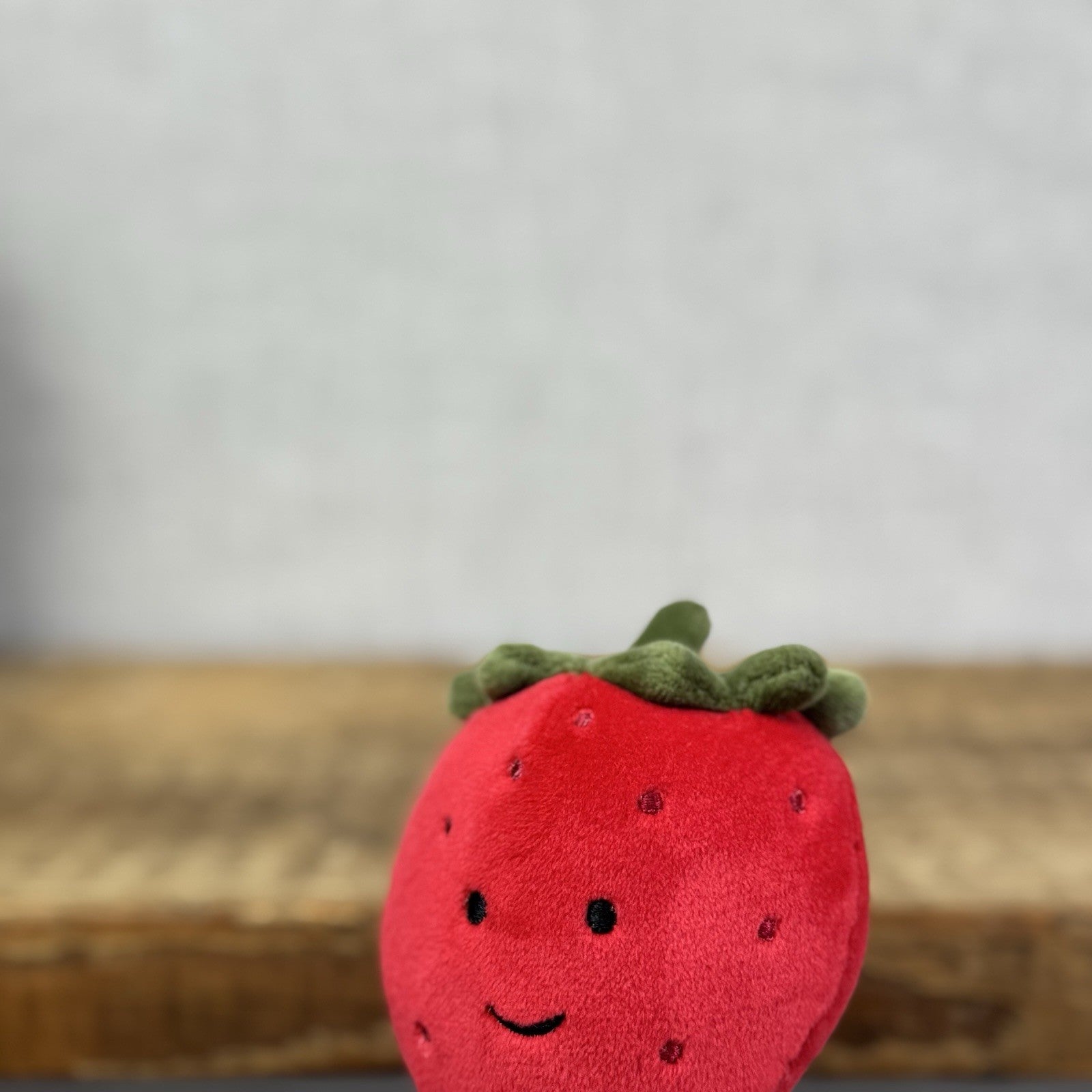 Jellycat Fabulous Fruit Strawberry - Soft Toy Play Food - Fruit Soft Toy 4” Tags