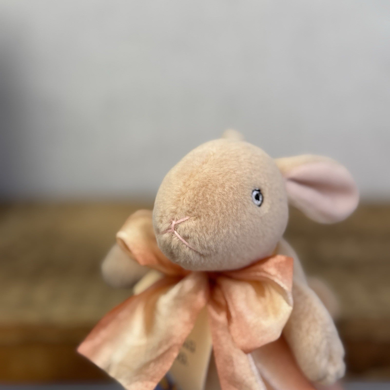 North American Bear Company - Squeek-ums Bunny Mini Unique Baby Gift New