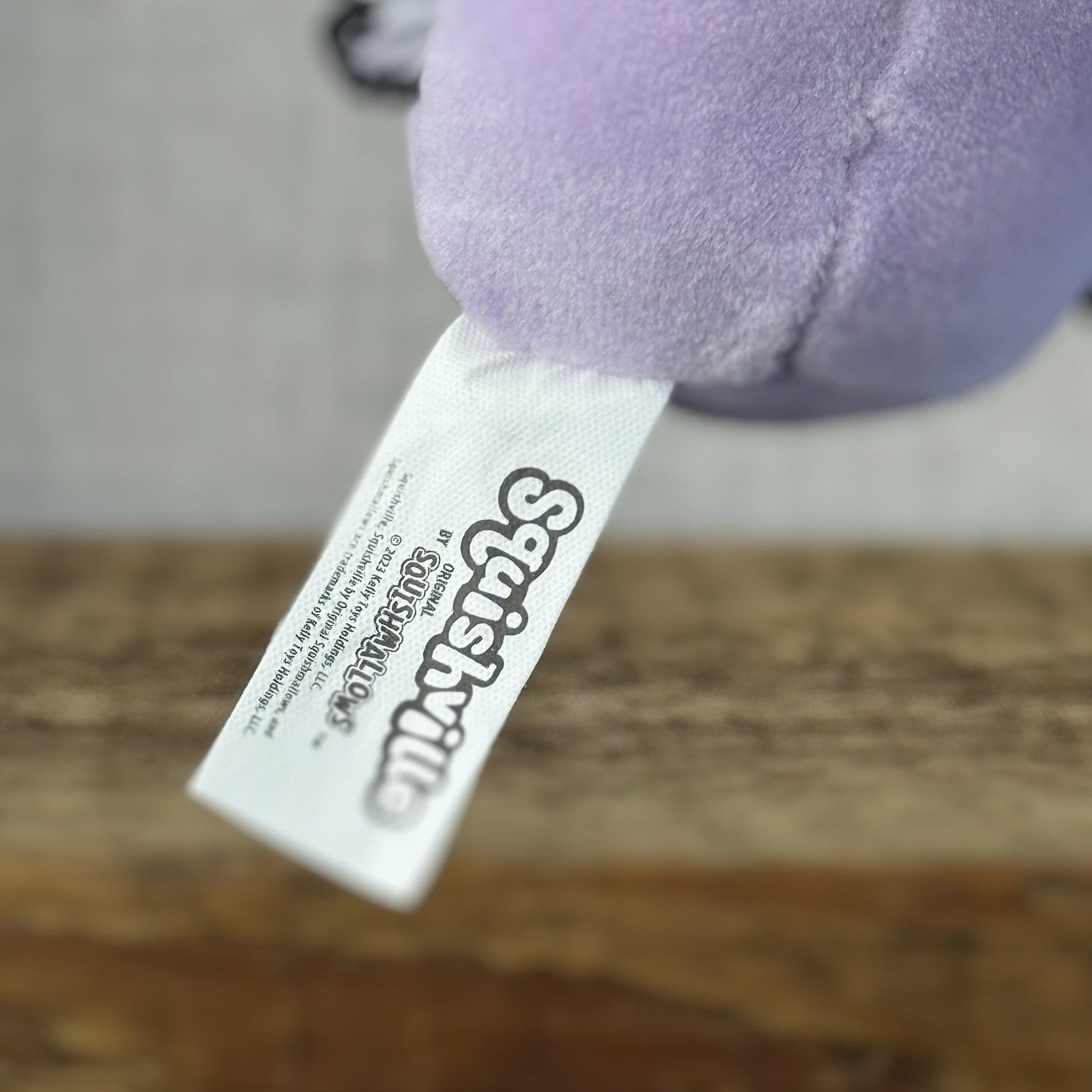 Squishmallow Squishville - Bibiana Butterfly - miniature Purple/Black 2"