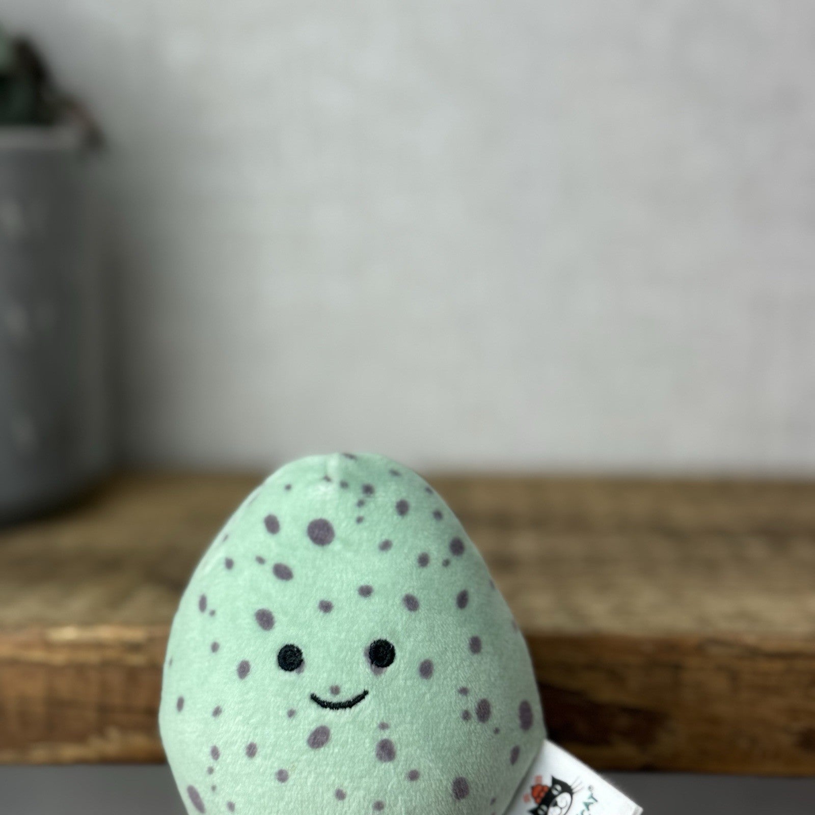 Jellycat Eggsquisite Green Speckled Egg BNWT Mini Green Spotty Egg 5”