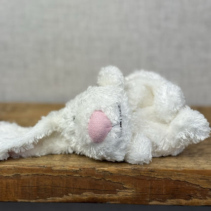 Russ Berrie Luvvies - Liz Bunny Beanie - Pudding Beanie Soft Toy Tiny 4”