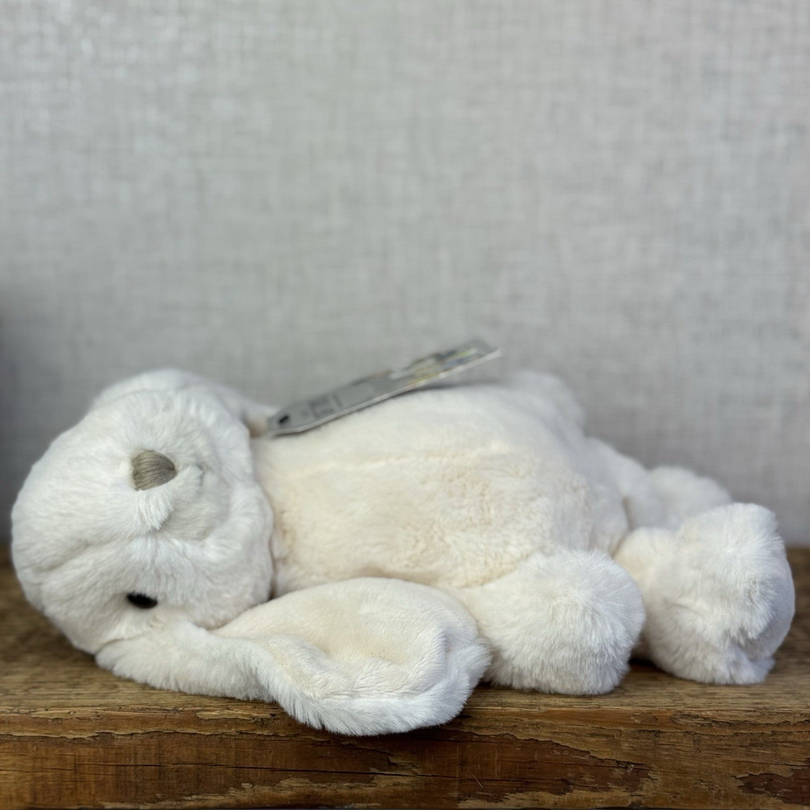 Bukowski Bears - Lovely Kanini Bunny White - White Floppy Beanie Rabbit Plush 