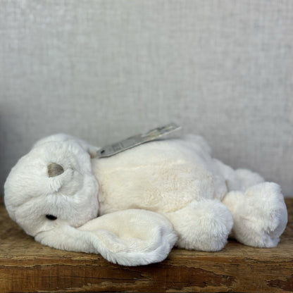 Bukowski Bears - Lovely Kanini Bunny White - White Floppy Beanie Rabbit Plush 