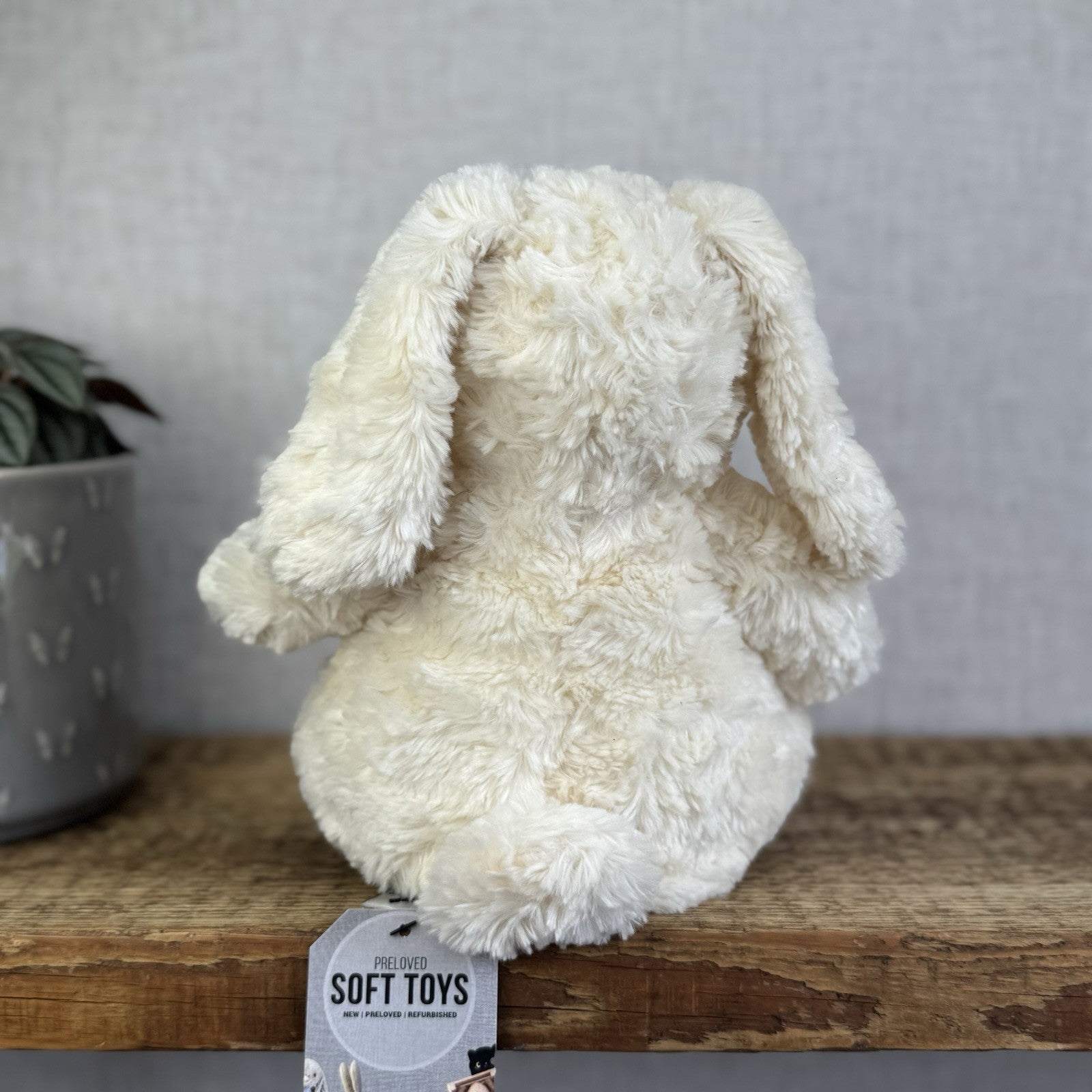 Jellycat Small Bartlesham Bunny Rabbit - NWOT Vintage Squishy Bunny 11"