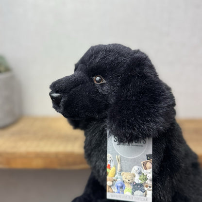 Ganz 1996 Newfoundland Dog Soft Toy - Vintage Rare Pristine Condition Black Dog