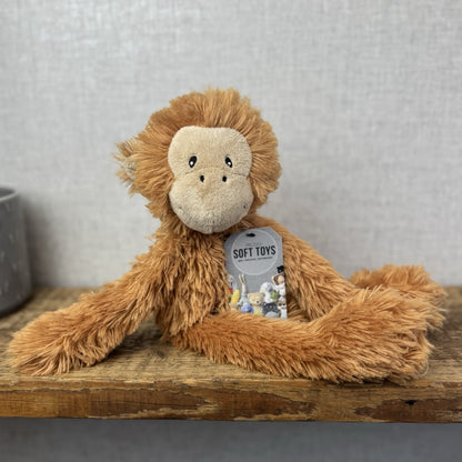 Marks & Spencers Medium Cheeky Monkey  - Orange/Tan Orangutan Retired  - 2632278
