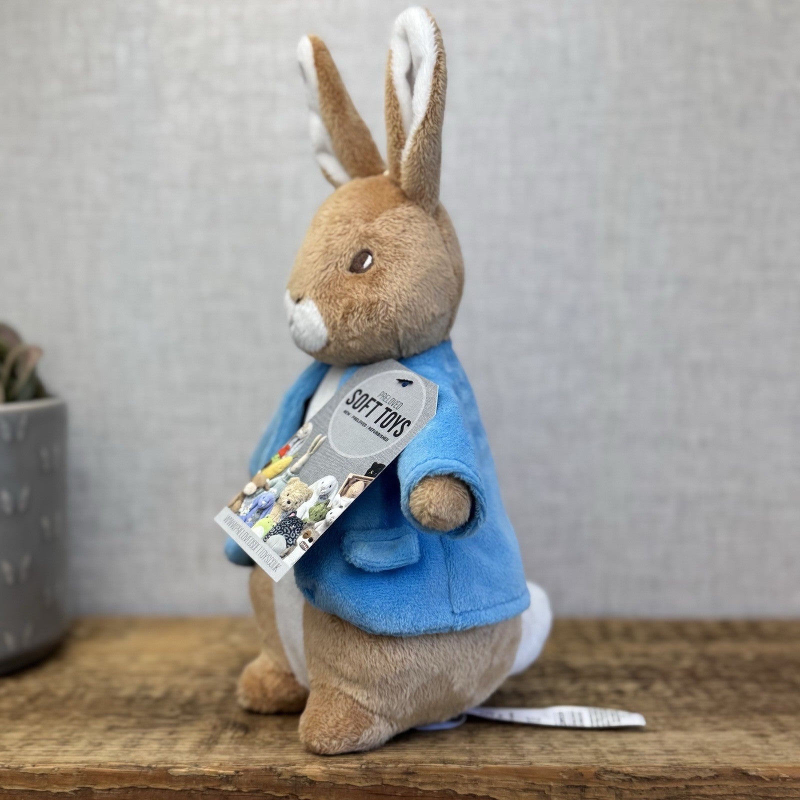 Marks & Spencers Soft Toy - My First Peter Rabbit - Peter Rabbit Plush -08209559