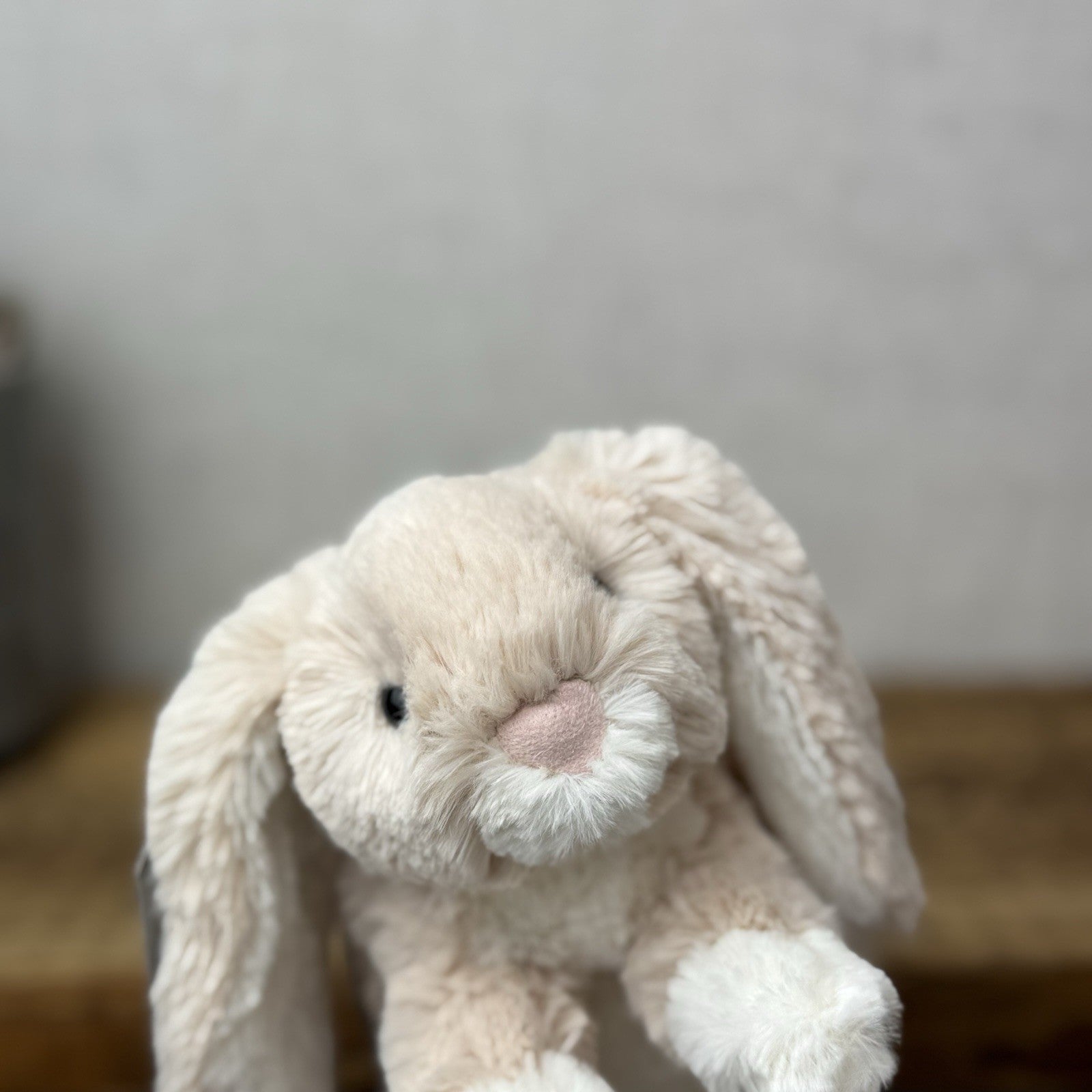 Jellycat Loppy Oatmeal Bunny Small - Small Light Brown Bunny Rabbit Lop Ear Rare