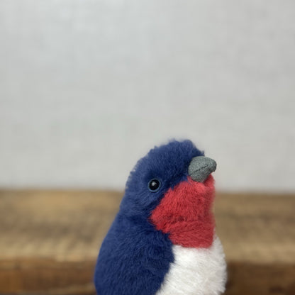 Jellycat Birdling Swallow - Small Fluffy Beanie Bird Plush Pocket Size 5"