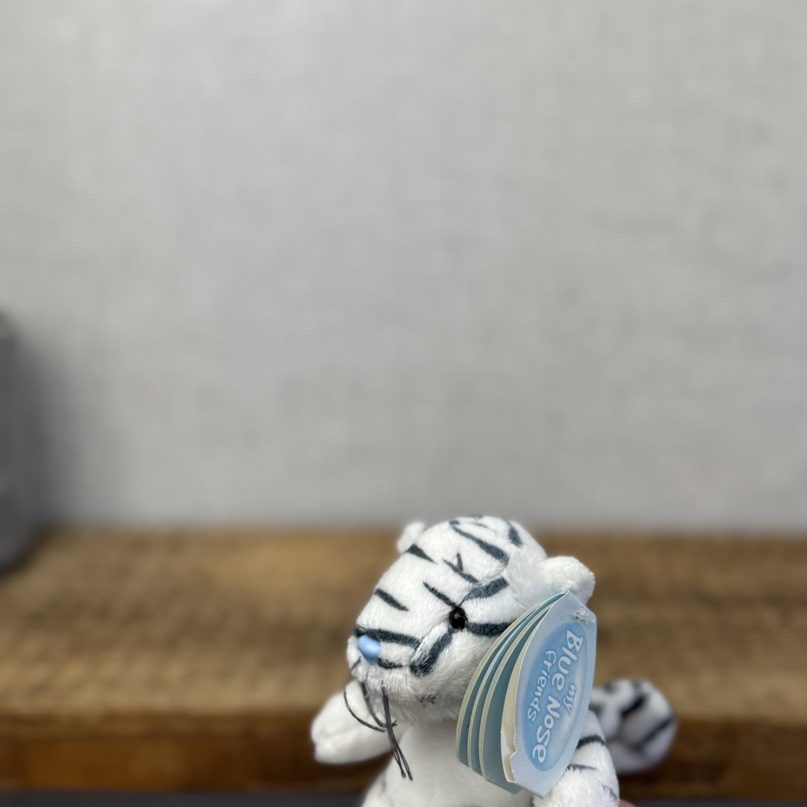 Blue Nose Friends Tiger Bengal Number 85 5" (#2) Mini White Tiger Beanie Plush