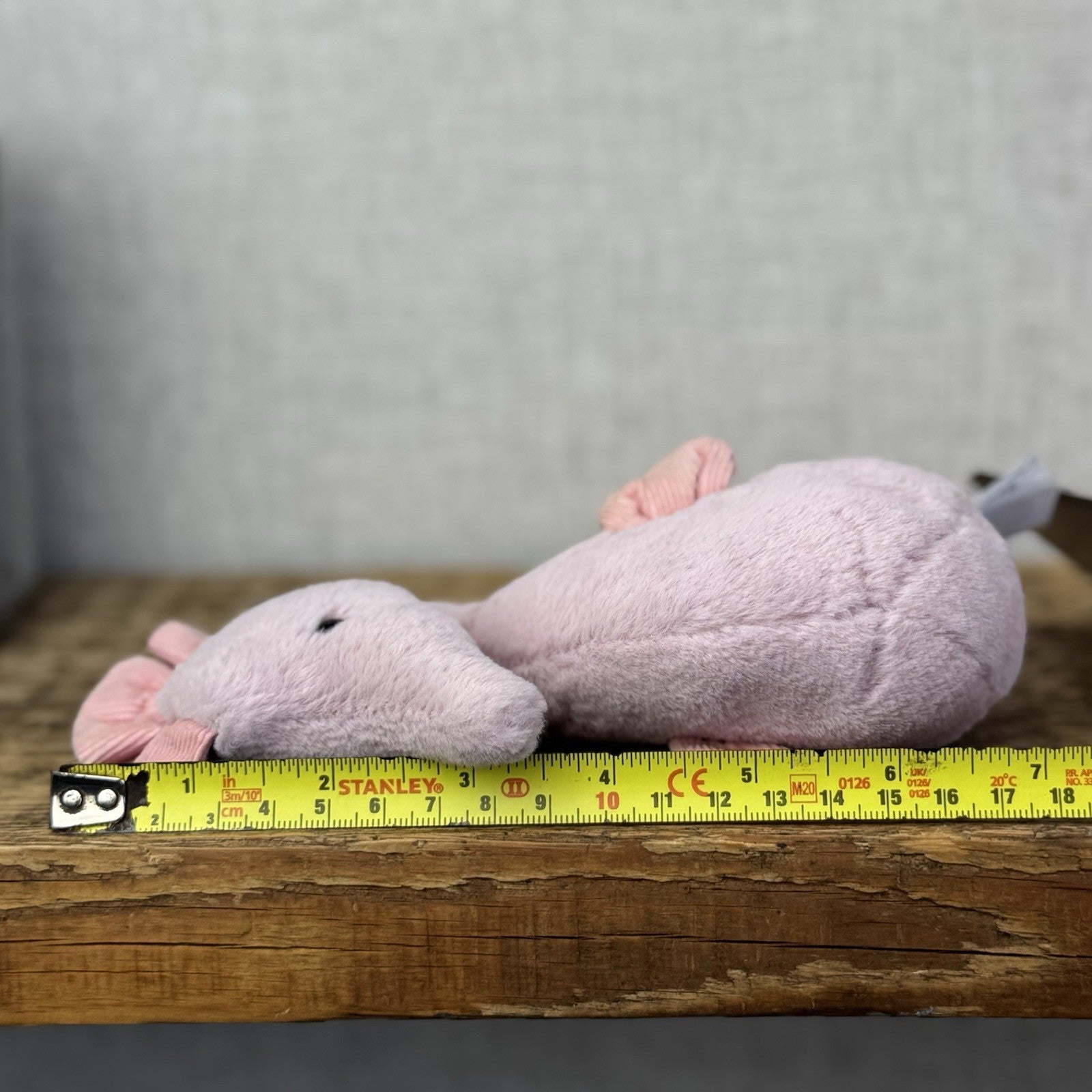 Jellycat Sienna Pink Seahorse Comforter - Pink Sea Animal Beanie Plush Retired