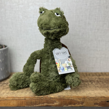 Jellycat Furryosity Turtle Tortoise - Grumpy Turtle Soft Toy 15" Medium Plush