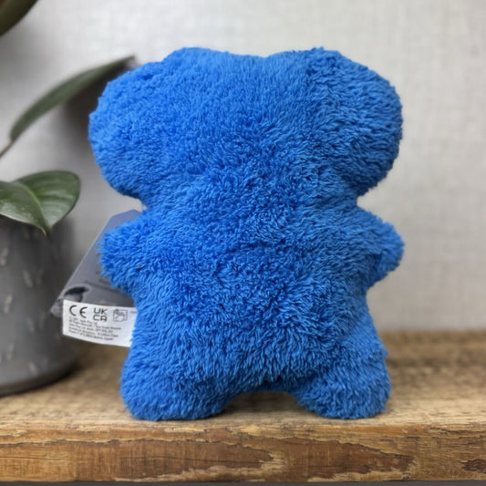 Fuggler Gaptooth McGoo - Blue Snuggler Edition - Soft Blue Funny Ugly Monster 