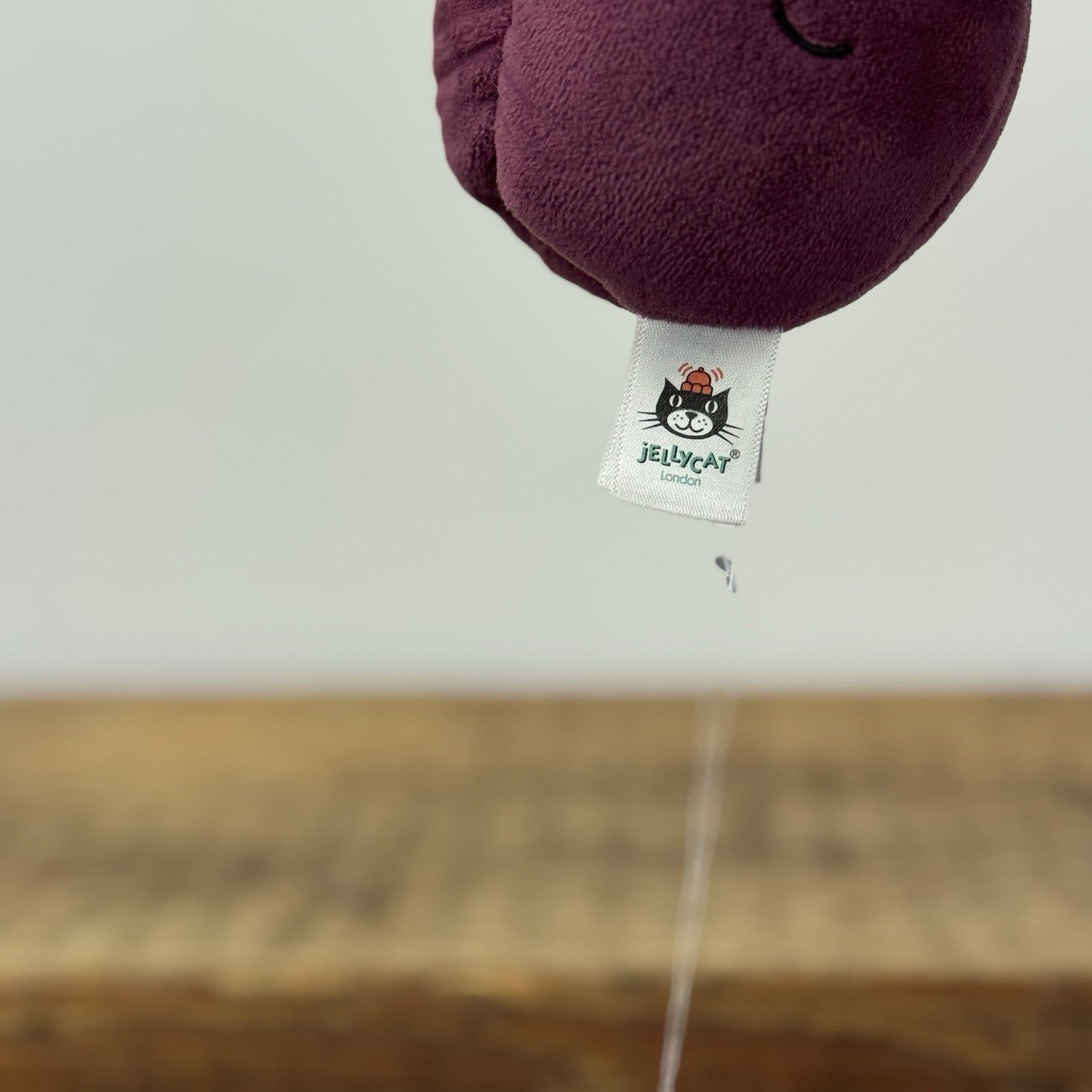 Jellycat Fabulous Fruit Plum - Small velour Fruit Soft Toy Retired 4" Fruit