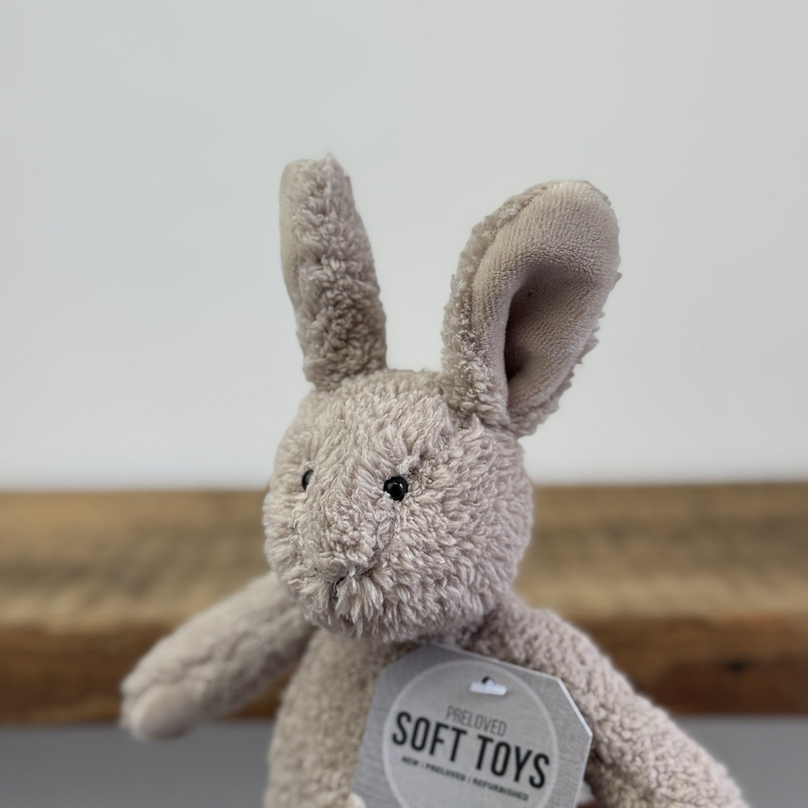 Jellycat Lil Slackajack Bunny - Tiny Vintage Mini Bunny Plush Beanie Soft Toy 8”