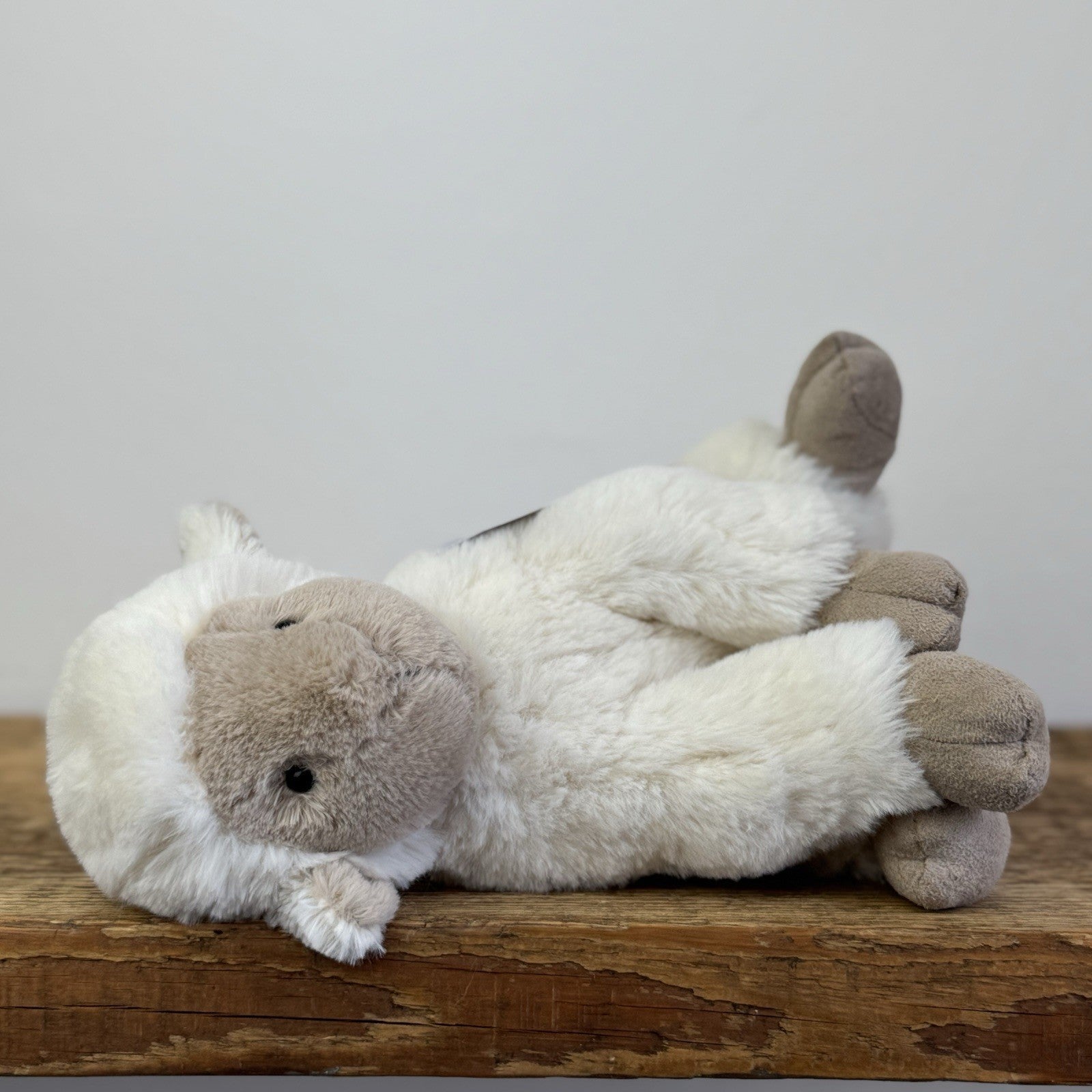 Jellycat Small Libby Lamb - Small Fluffy Lamb Soft Toy Sitting Retired 8"