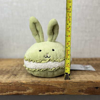 Jellycat Dainty Dessert Bunny Macaron - Green Bunny Amuseable New Without Tag 5”