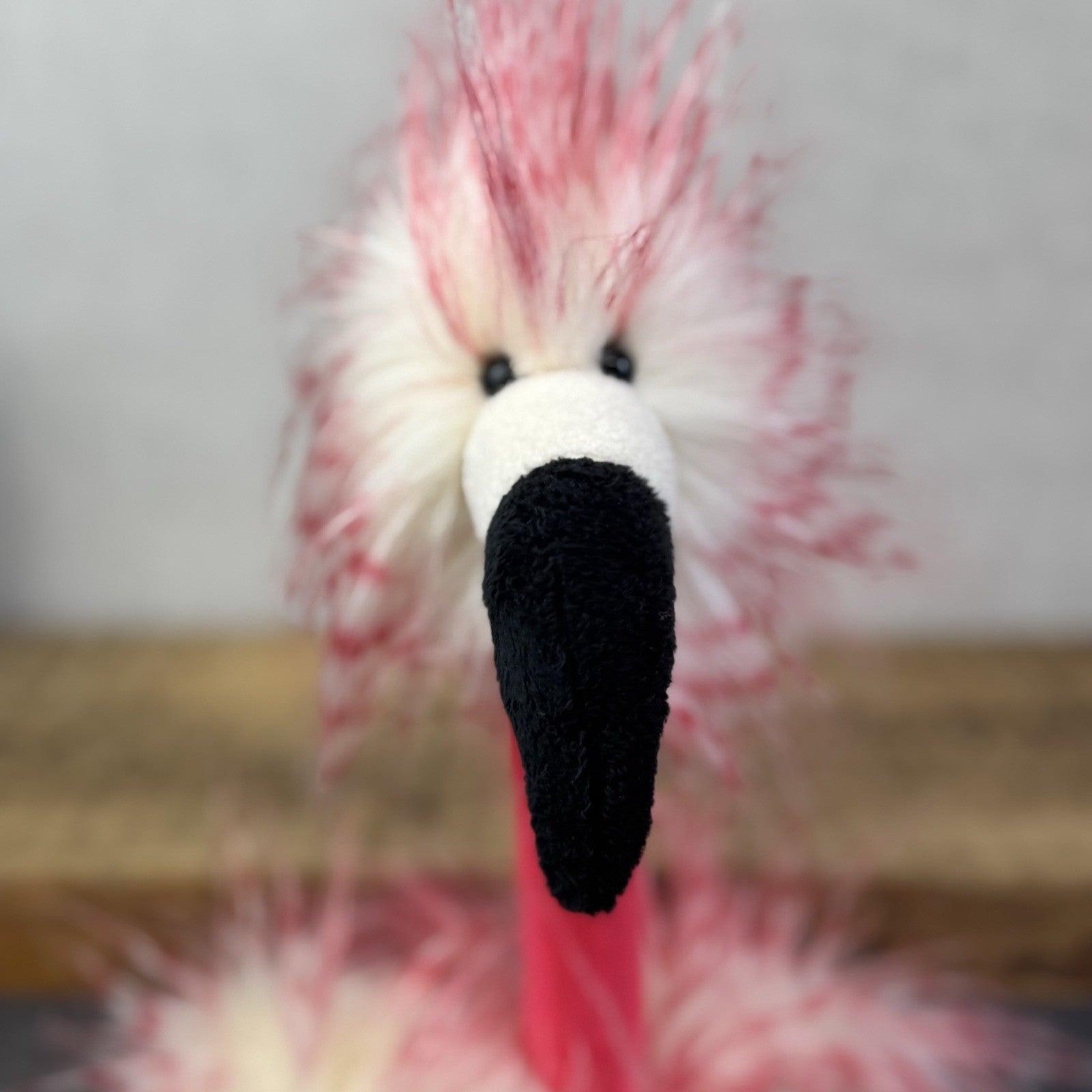 Jellycat Flora Flamingo - Large Fluffy Pink Bird Soft Toy Retired Rare 16"