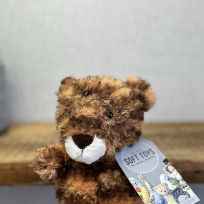 Jellycat Little Tiger - Orange Striped Mini Tiger Beanie Plush Retired Small 7"