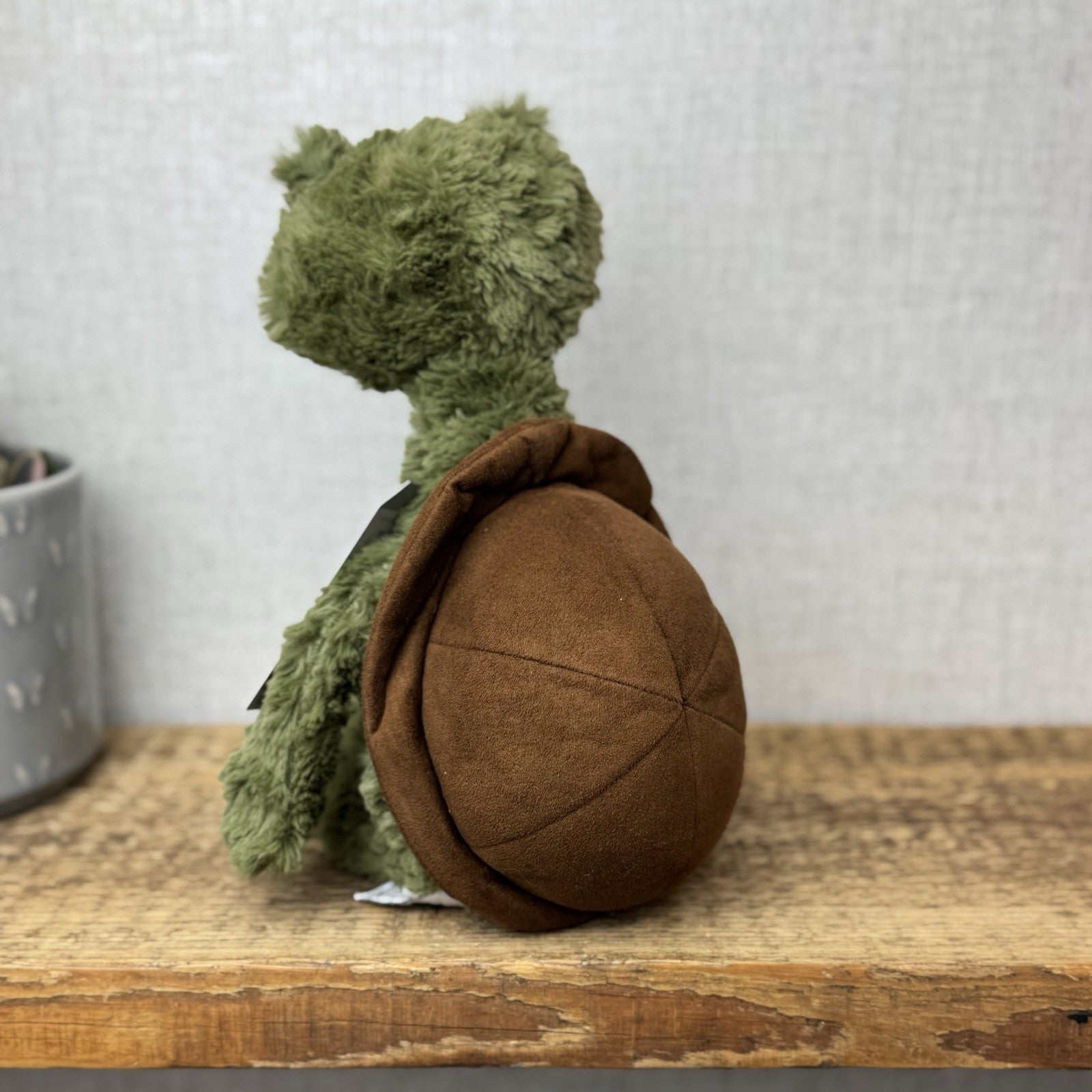 Jellycat Furryosity Turtle Tortoise - Grumpy Turtle Soft Toy 15" Medium Plush