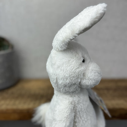 The Little White Company Beanie Bunny - Jellycat Collab White Slackajack Bunny