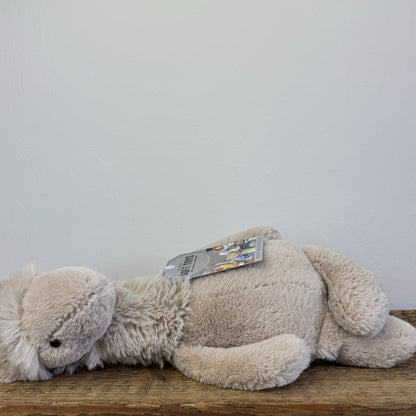Jellycat Medium Bashful Llama Soft Toy Plush - Rare & Retired Beige Seated 12"