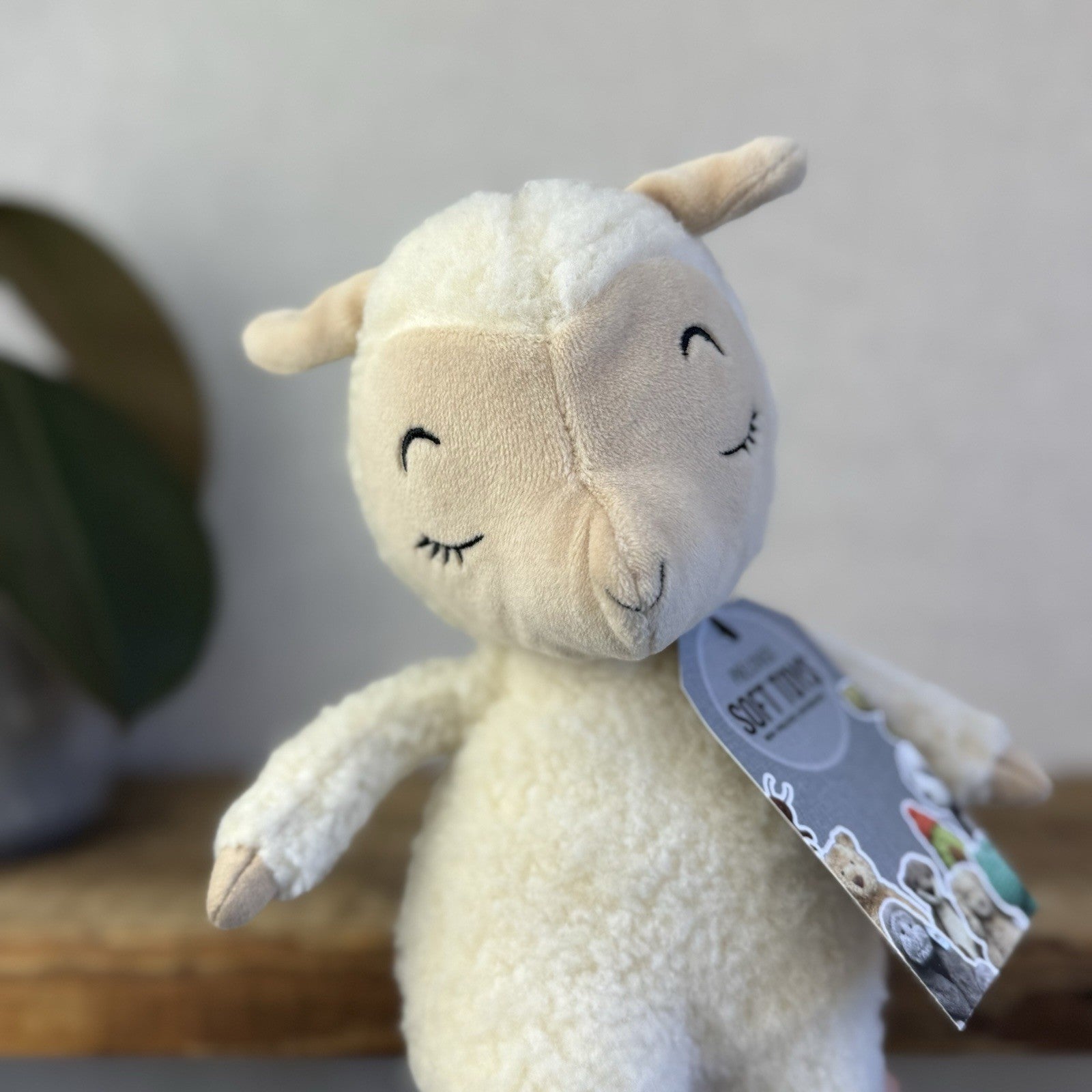 Jellycat Small Sleepee Lamb - Sleeping Sheep Plush Soft Toy Beanie Retired 10”