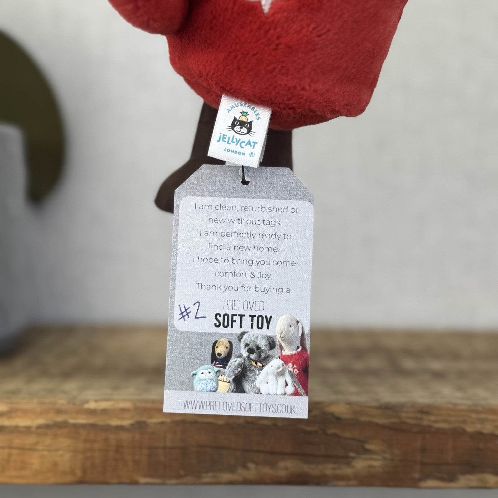 Jellycat Amuseable Hot Chocolate - Jellycat Drink Soft Toy Christmas 8" (#2)