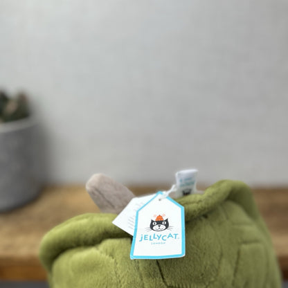 Jellycat Timmy Turtle - Grumpy Turtle Soft Toy (With Tags) Beanie Turtle 12"