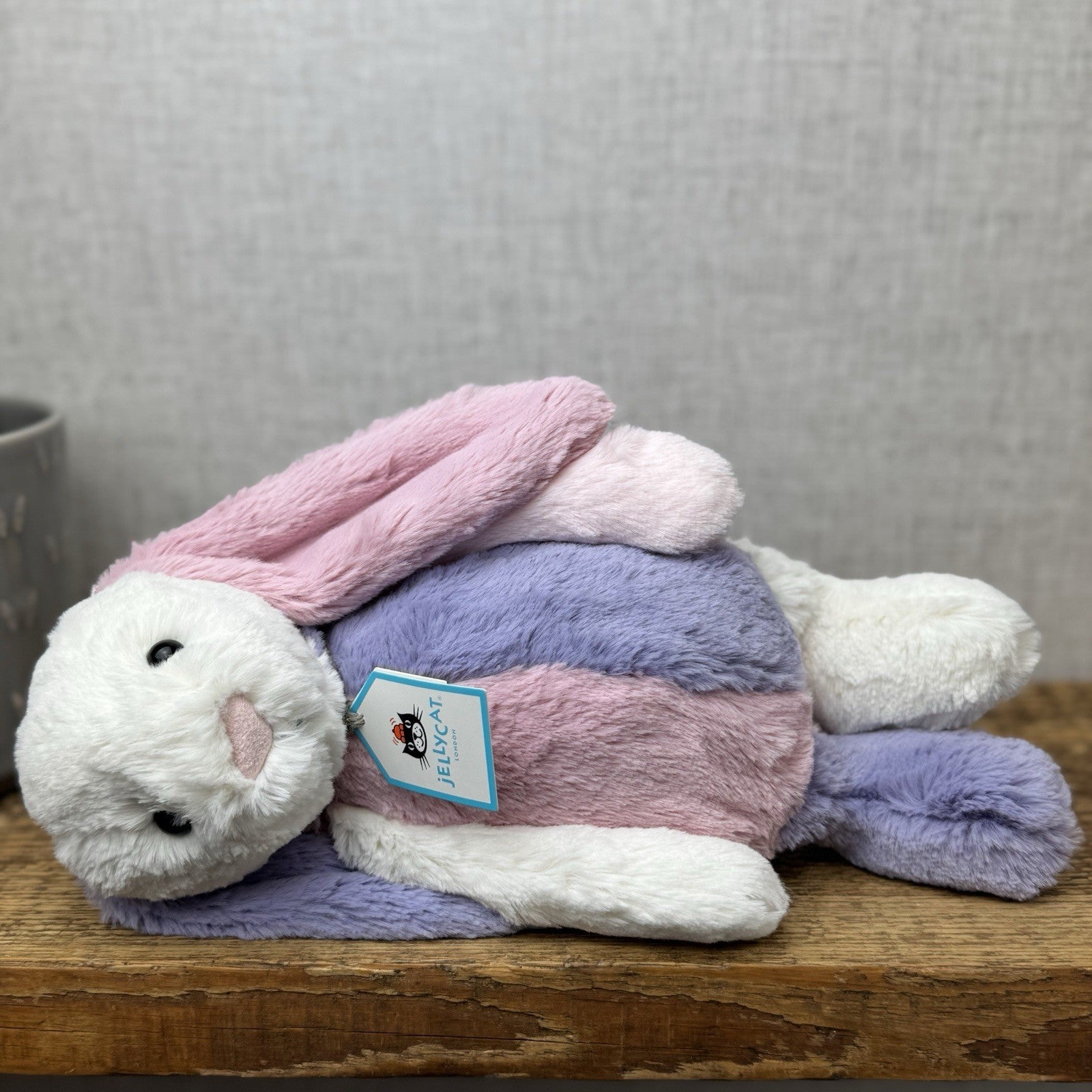 Bespoke Custom Bunny - Berry Patchwork Bunny Cream (Please See Description)