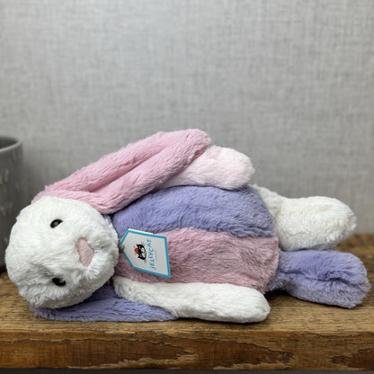 Bespoke Custom Bunny - Berry Patchwork Bunny Cream (Please See Description)