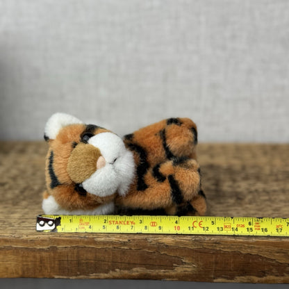 Russ Berrie Jungle Buddies Miniature Baby Bengal Tiger Soft Toy Vintage Pristine