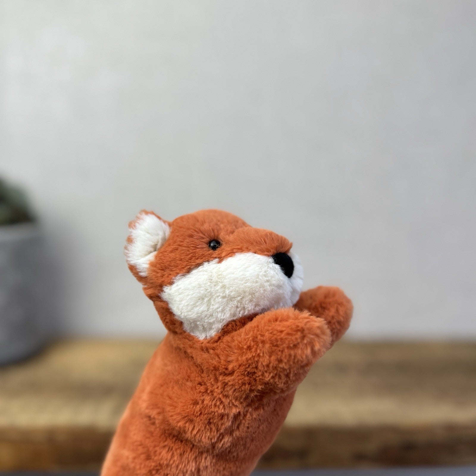 Jellycat Bashful Fox Pencil Case - Orange Fox Pencil Case Retired Small 8"