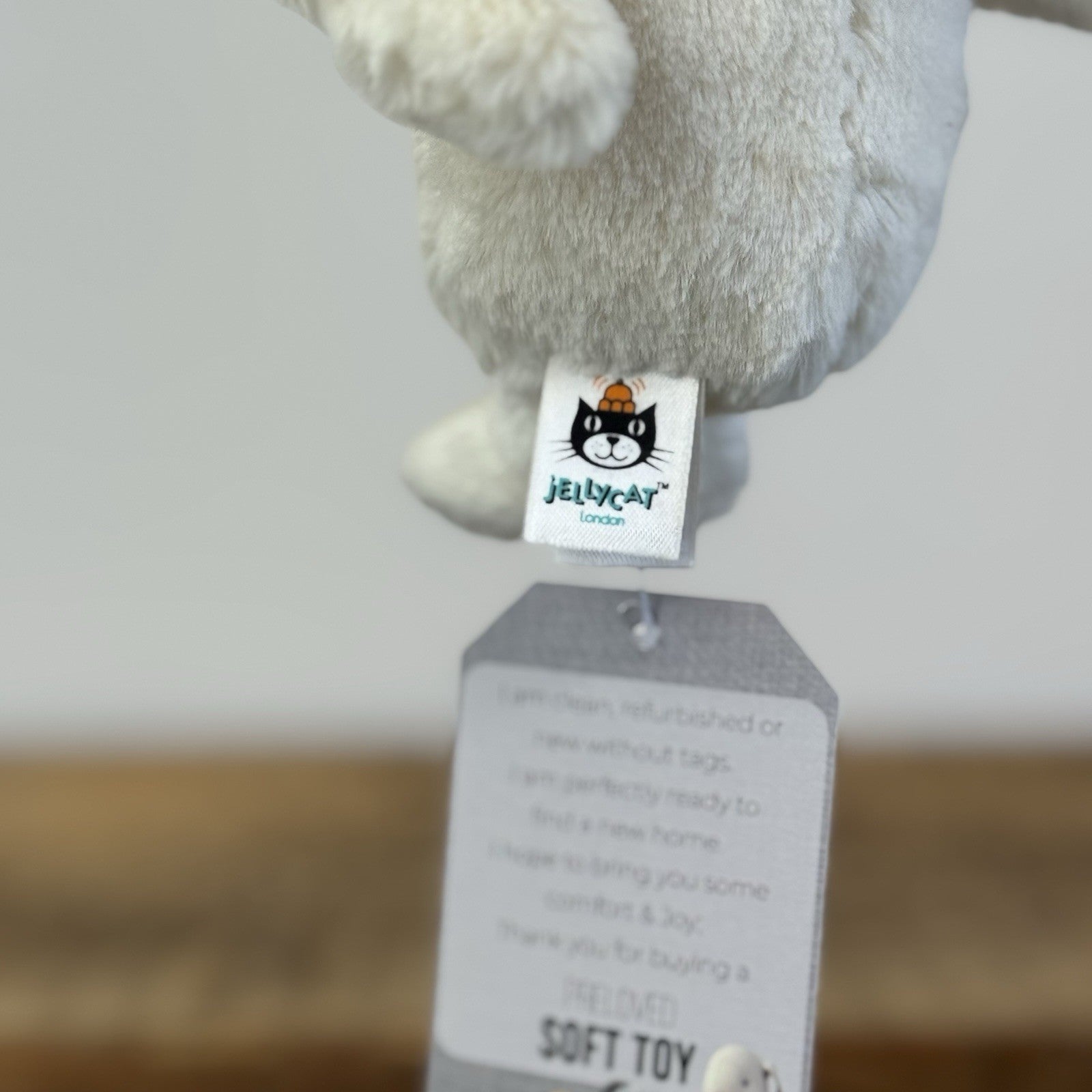 Jellycat Tiny Baby Bashful Owl - Tiny White Owl Bird Jellycat Rare 5"