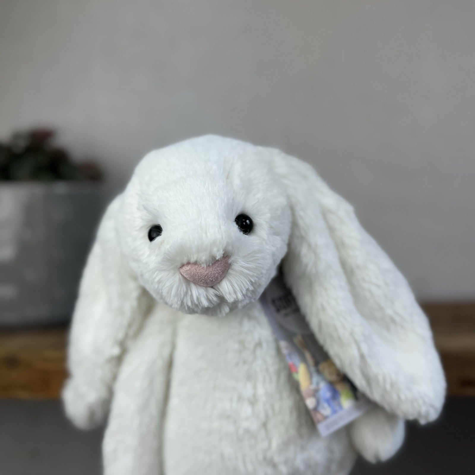 Jellycat The Little White Company White Bashful Bunny White Bunny Retired 12"