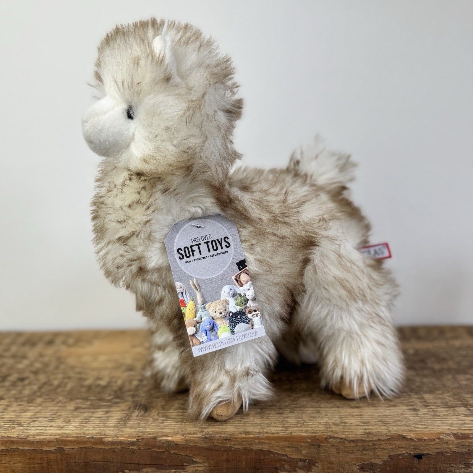 Douglas Alice Alpaca Stuffed Animal Soft Toy - Realistic Soft Toy Fluffy 10"