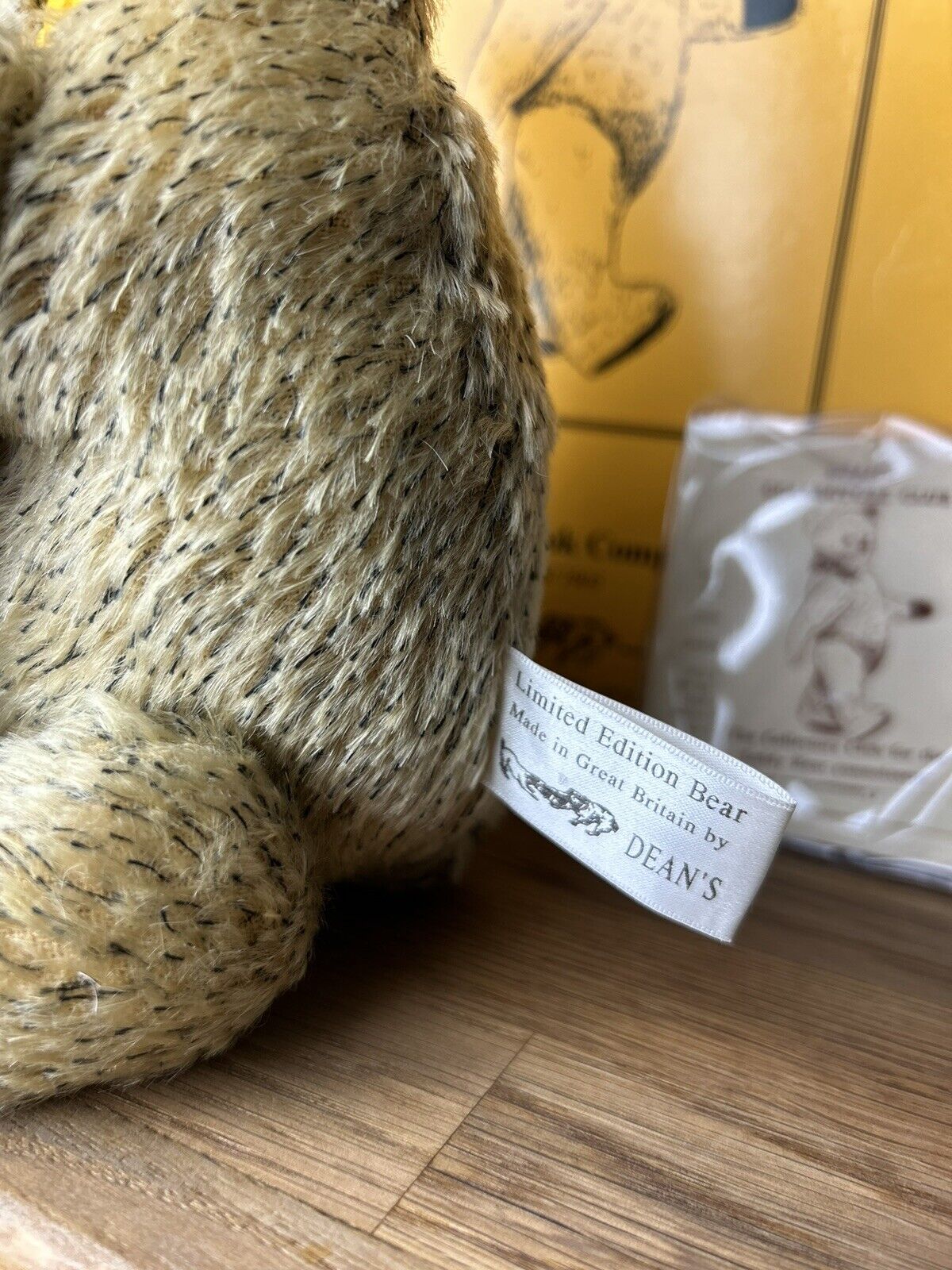 Deans Rag Book Bear - Lalita Bear - Limited Edition with Certificate & Box