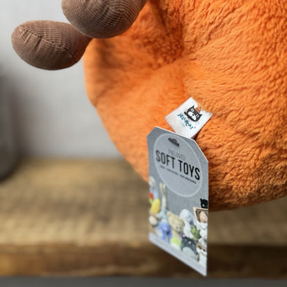 Jellycat Clementine - Beanie Fruit Orange (Larger Size) Amuseable Clementine 9"