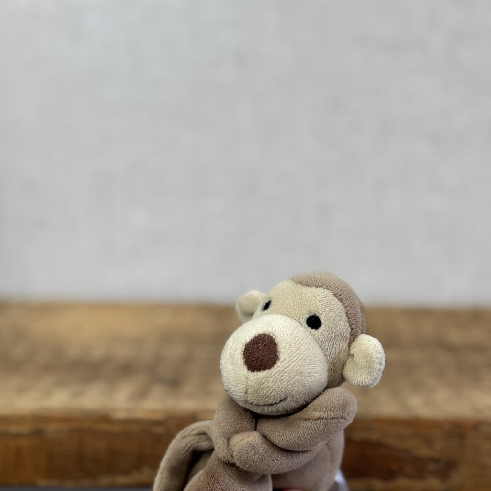 Jellycat My First Monkey Soother - Monkey Comforter Toy Brown Velour 8”