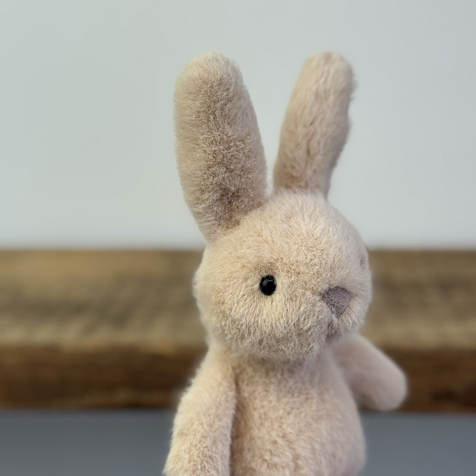 Jellycat Toppity Rabbit - Small Fluffy Rabbit Rare Retired Small Fluffy Bunny 8"