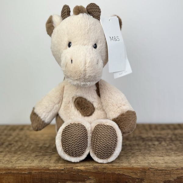 Marks & Spencers Soft Toy - M&S Giraffe New With Tags 02188171