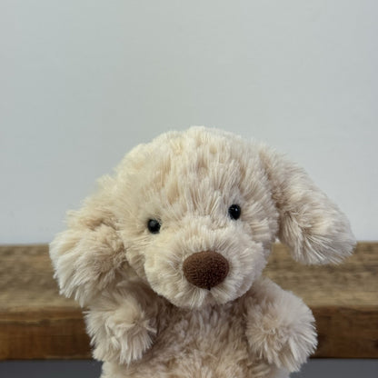 Jellycat Yummy Puppy - First Release - Golden Tiny Beanie Dog Rare 6"