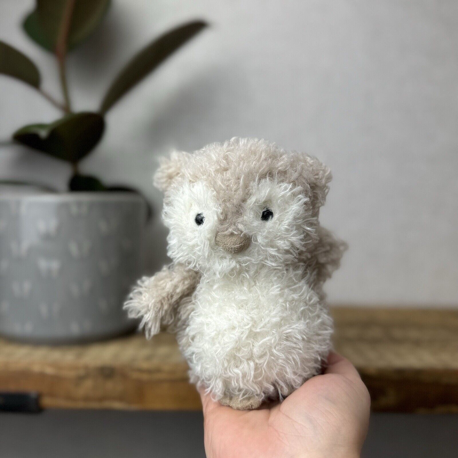 Jellycat Really Little Owl - Tiny Owl Jellycat Soft Toy Beanie Tiny Plush 6"